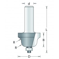 81-8 HM ROMEINSE OGIEFFREES , D= 25,4, R= 4