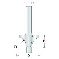 26-8HSS HSS KWARTRONDFREES , D= 27, R= 9,5