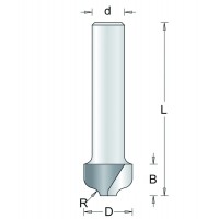 101-8 HM PROFIELFREES TYPE A , D= 12,7, R= 2, L= 50