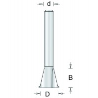 18-8HSS HSS ZWALUWSTAARTFREES , D= 14,3
