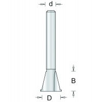 18-8HSS HSS ZWALUWSTAARTFREES , D= 14,3