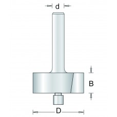 36-8HSS HSS SPONNINGFREES , D= 23,8, R= 9,5