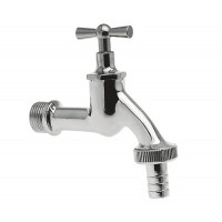 SANITAIRE TAPKRAAN VERCHROOMD + KRUK + WARTEL 1/2"