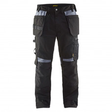 WERKBROEK MET SPIJKERZAKKEN ZWART/GRIJS C50 155518609994C50