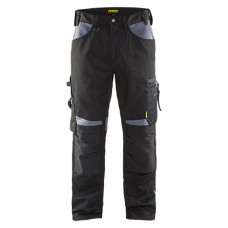 WERKBROEK ZONDER SPIJKERZAKKEN ZWART/GRIJS C48 155618609994C48