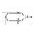 DRAADSPANNER NR 2 (90MM) GROEN / 407-02P ZL