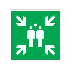 VERZAMELPLAATS BORD 200MM X 200MM