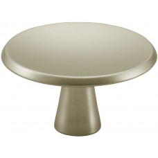 KNOP ROND 40MM + BOUT M4 NIEUW ZILVER 3753-02