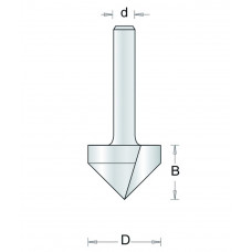 15-8HSS HSS V-GROEFFREES , D= 13.5