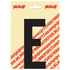 PICKUP NOBEL PLAKLETTER - E - ZWART - 120MM