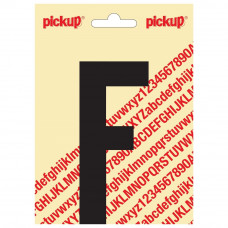 PICKUP NOBEL PLAKLETTER - F - ZWART - 120MM