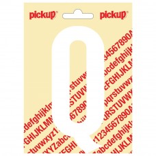 PICKUP NOBEL PLAKLETTER - Q - WIT - 120MM