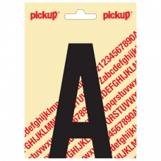 PICKUP NOBEL PLAKLETTER - A - ZWART - 60MM