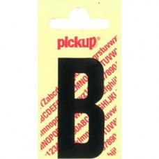 PICKUP NOBEL PLAKLETTER - B - ZWART - 60MM