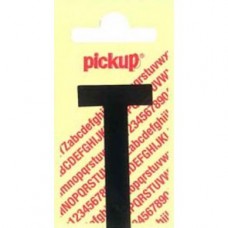 PICKUP NOBEL PLAKLETTER - T - ZWART - 60MM