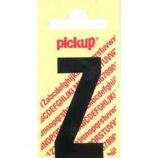 PICKUP NOBEL PLAKLETTER - Z - ZWART - 60MM