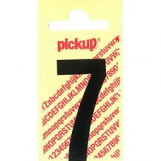 PICKUP NOBEL PLAKCIJFER - 7 - ZWART - 60MM