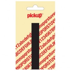 PICKUP NOBEL PLAKLETTER - I - ZWART - 90MM