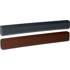 INFREES TRRAP ANTISLIPPROFIEL - 8MM - ZWART - 25 METER
