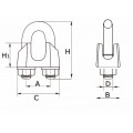STAALDR.KLEM TYPE 741 08MM RVS AISI 316 / 920-08I
