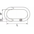 NOODSCHAKEL 7MM - VERZINKT - 250-07E