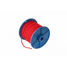 TOUW GEVLOCHTEN PP - 3MM - ROOD - ROL 100 METER