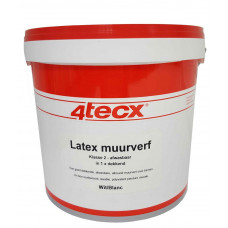 LATEX MUURVERF - WIT - SUPERDEKKEND - 5 LITER LATEX MUURVERF - WIT - SUPERDEKKEND - 5 LITER