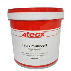 LATEX MUURVERF - WIT - SUPERDEKKEND - 5 LITER