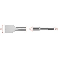 SDS+ SPADEBEITEL 40X250MM