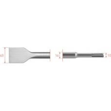 SDS+ SPADEBEITEL 40X250MM