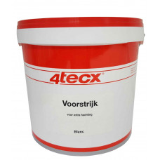 4TECX VOORSTRIJK WIT DEKKEND 5 LITER