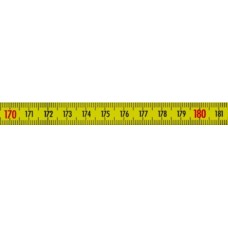 MEMOLON VLAK MEETLINT STAAL/NYLON 2 MTR X 13 MM