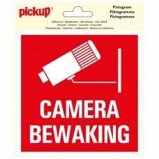 PICKUP CAMERABEWAKING PICTOGRAM STICKER - 150 X 150 MM