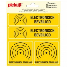 PICKUP ELECTRONISCH BEVEILIGDR (4 OP 1 VEL) - 150 X 150 MM