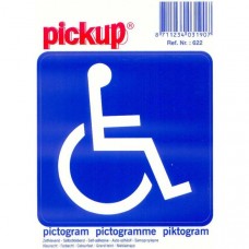 PICKUP PICTOGRAM 100X100 PA622 - ROLSTOELVRIENDELIJK