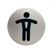 DURABLE PICTOGRAM "WC-HEREN" - 83 MM