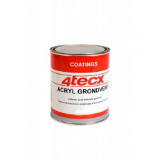 GRONDVERF ACRYL ZWART 0,75 LTR 4TECX GRONDVERF ACRYL ZWART 0,75 LTR 4TECX
