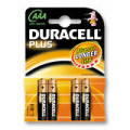 DURACELL PLUS AAA 4STUKS