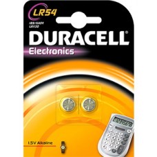 DURACELL ALKALINE LR54 2 STUKS