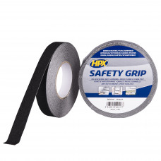 HPX ANTI-SLIP TAPE - ZWART 25MM X 18M