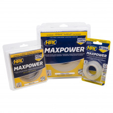 HPX MAX POWER TRANSPARENT BEVESTIGINGSTAPE - 19MM X 2M