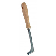 HANDVOEGENKRABBER - VERZINKT STAAL - HOUTEN HANDVAT