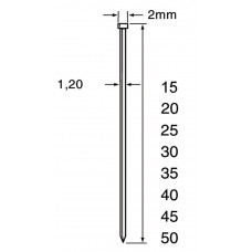 MINIBRAD SKN12 RVS 40 MM DOOS 5MILLE