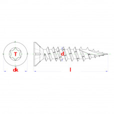 PFS+ HOUTSCHROEF VZK-T Ø5,0X50 ZN