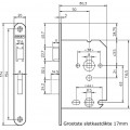 VRIJ/BEZET SLOT RVS 1264/87 DR2 4TECX