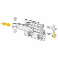 SCARPI 4 KASTOPHANGER - OPSCHROEFBAAR - LINKS - 45KG 