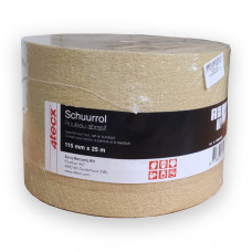 4TECX SCHUURROL - 115MM X 25MTR - K80