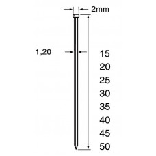 MINIBRAD SKN12 RVS 20 MM DOOS 5MILLE