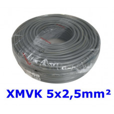 5 X 2.5 XMVK 100 METER RING GRIJS