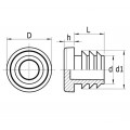 INSTEEKDOP PLATTE KOP 40X1,0-2,0 WIT